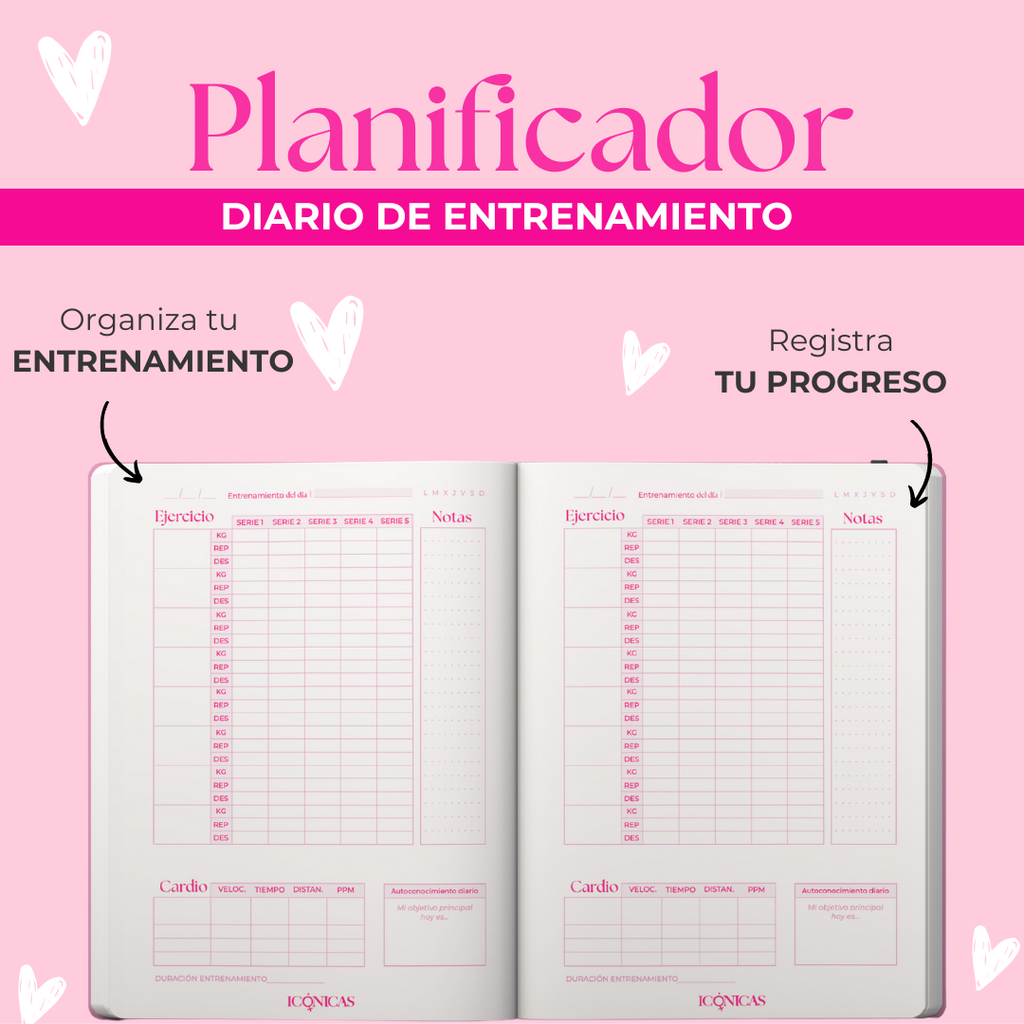 PLANNER DIARIO DE ENTRENAMIENTO