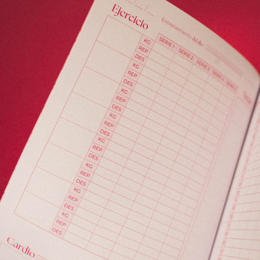 PLANNER DIARIO DE ENTRENAMIENTO