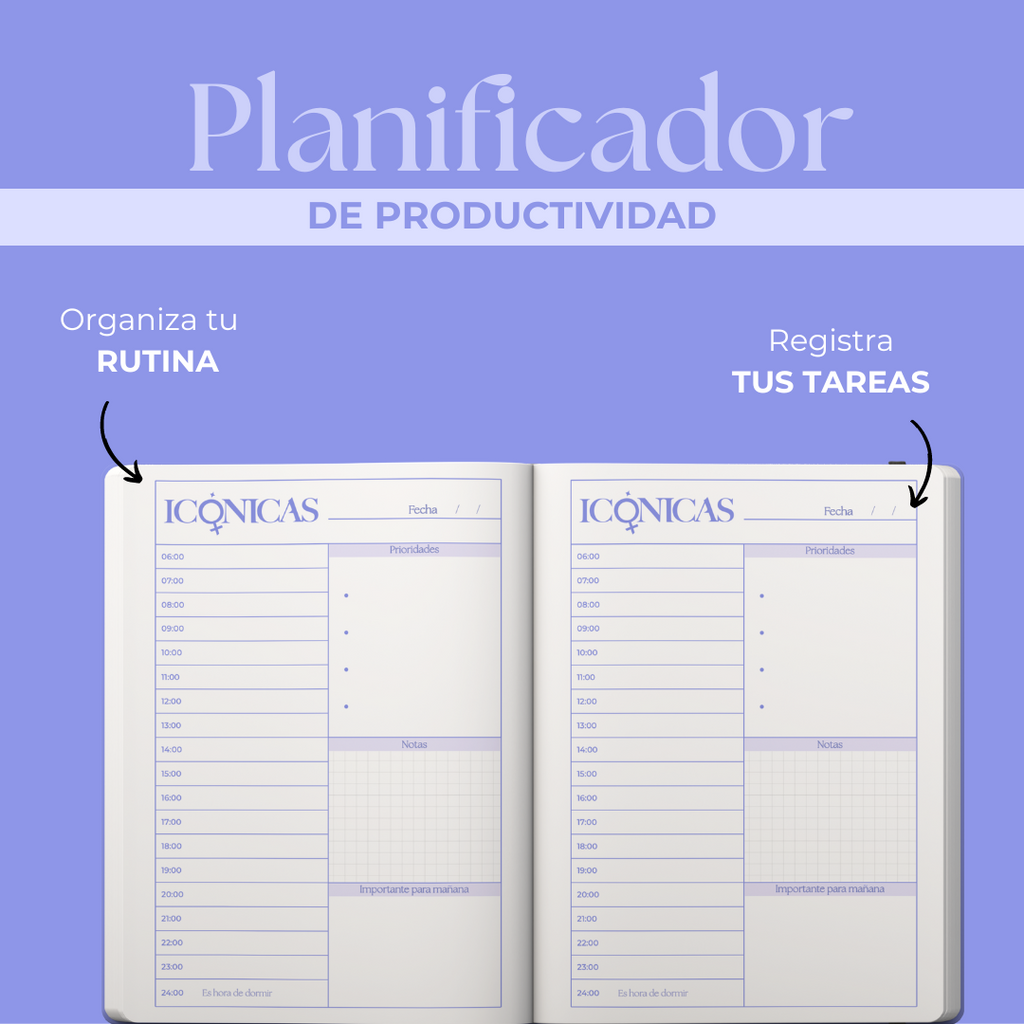 PLANNER DIARIO DE PRODUCTIVIDAD