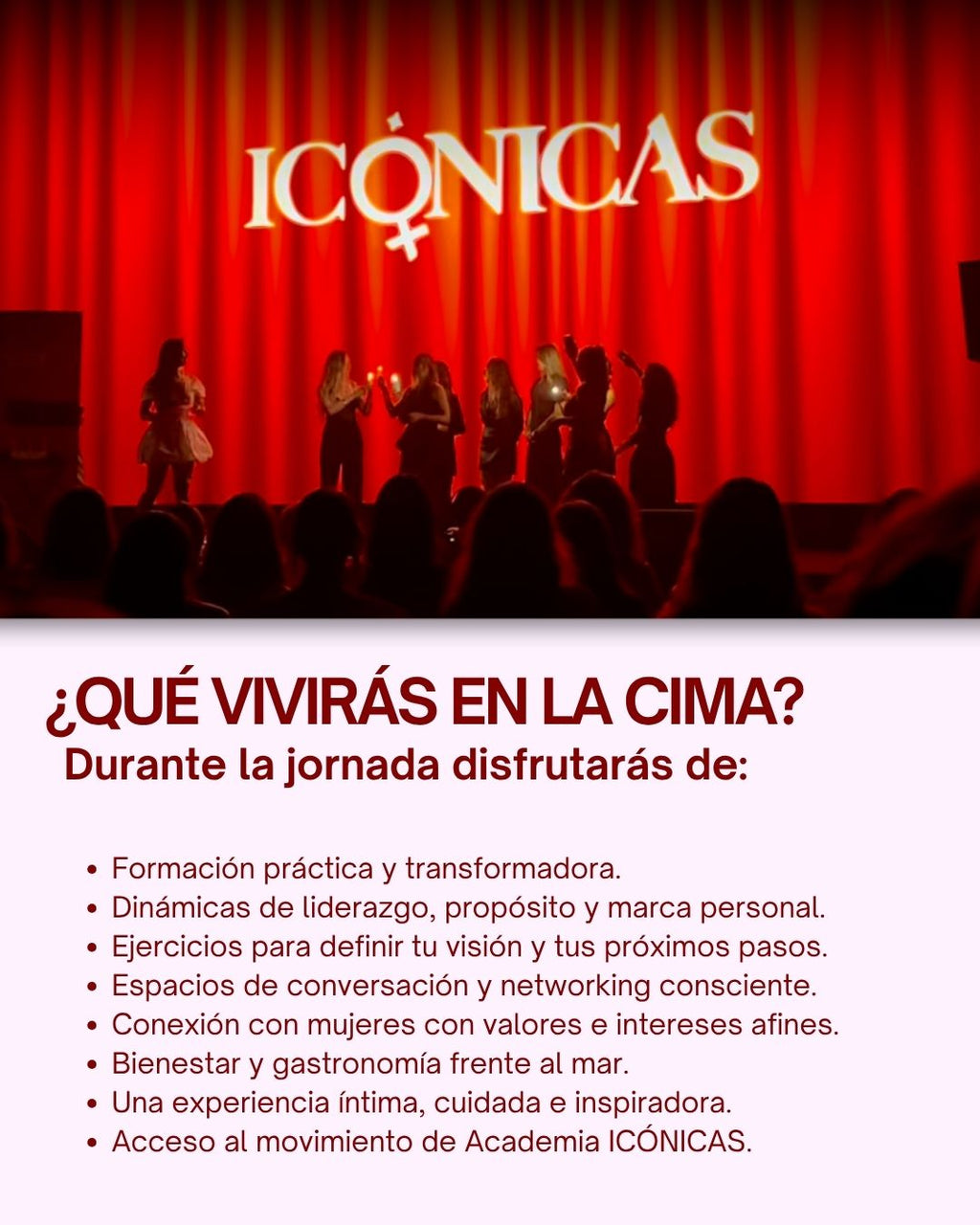 Icónicas experience | LA CIMA