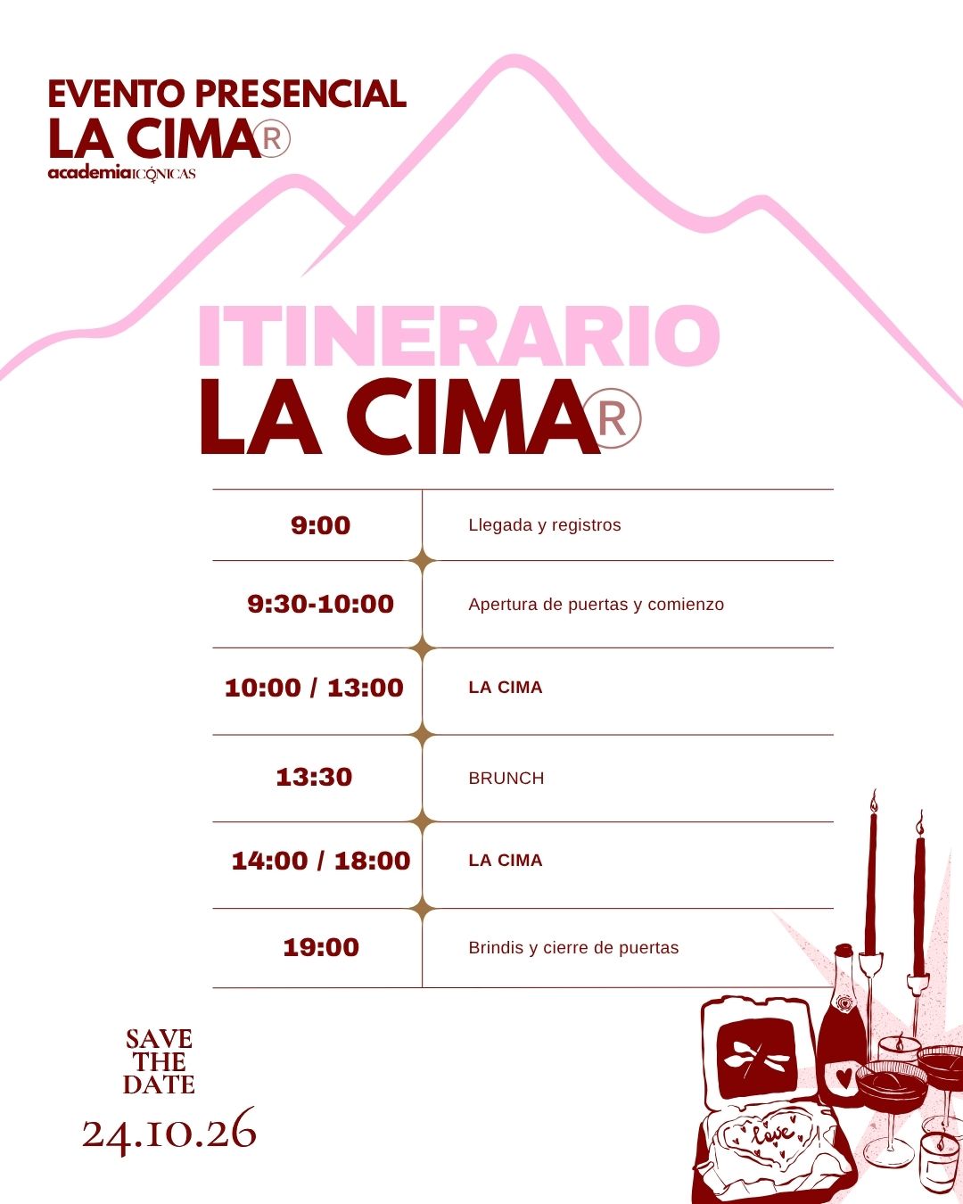 Icónicas experience | LA CIMA